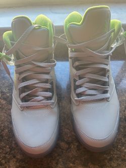 Jordan 5 green bean size 10.5