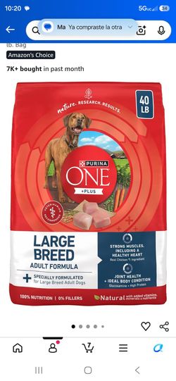 Large breed adult food