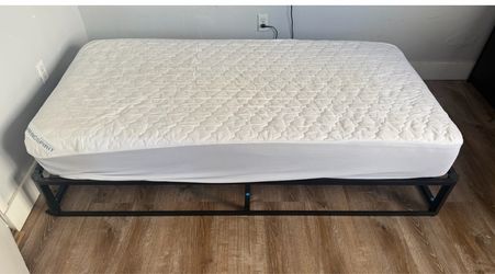 SpringSpirit Mattress with Metal Bed Frame
