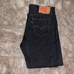 Levi’s 501 Original Jeans, Dark Wash Color, W36 L32