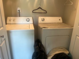 Washer and Dryer
