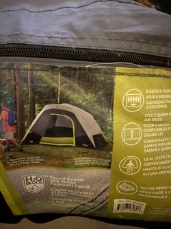 Camping tent for 6 people