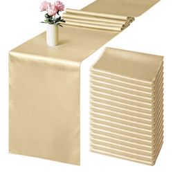 Satin table runners
