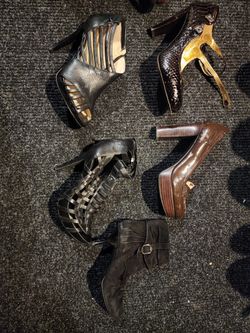 Various Heels BCBG Calvin Klein Steve Madden Guess Coach Kenneth Cole Size 7 To 8