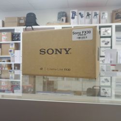 Sony FX30 Cinema Camera