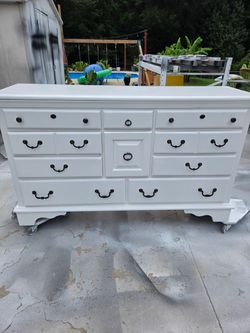 White Dresser