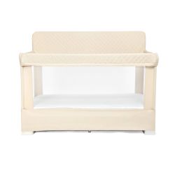 Baby Delight Lunaire Full Size Mesh Crib and Playard - Organic Oat