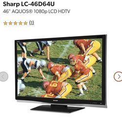Sharp LC-46D64U 46" AQUOS® 1080p LCD HDTV