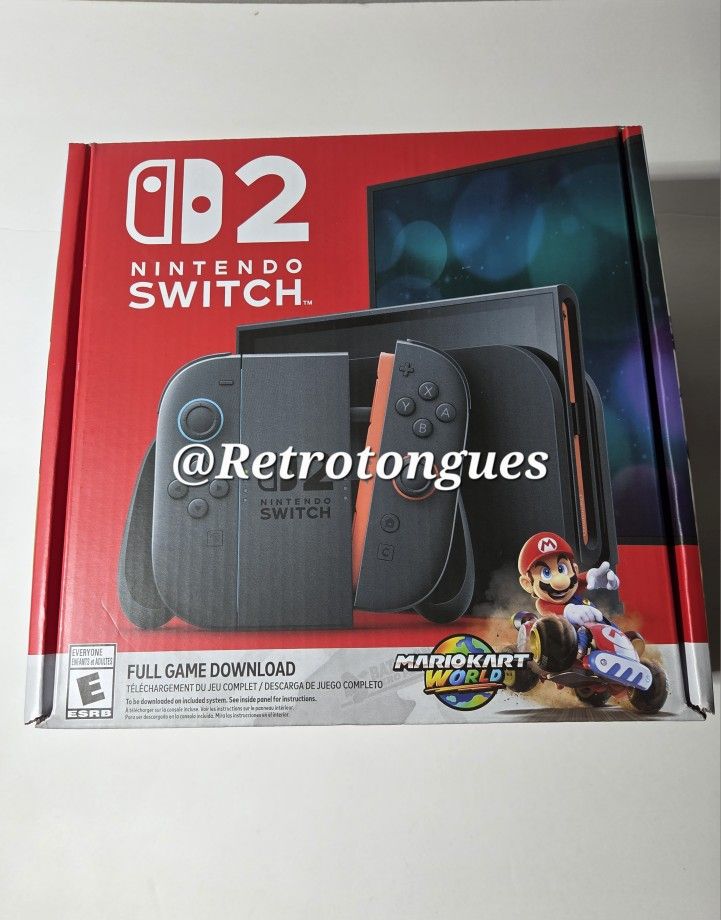 Nintendo Switch 2 Mario Kart World Bundle