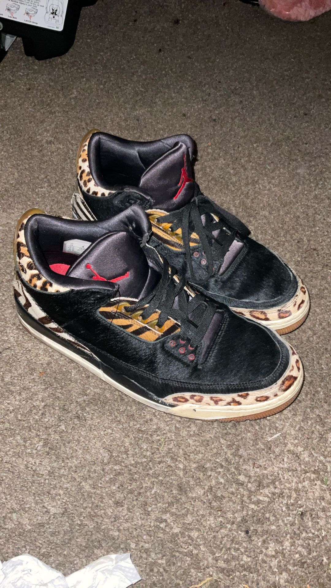 Size 12 Jordan 3 Animal Instinct