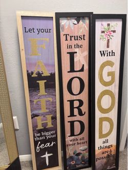 Faith wall  pics