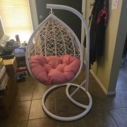 Kids Cozy Hanging Pod Egg Chair 