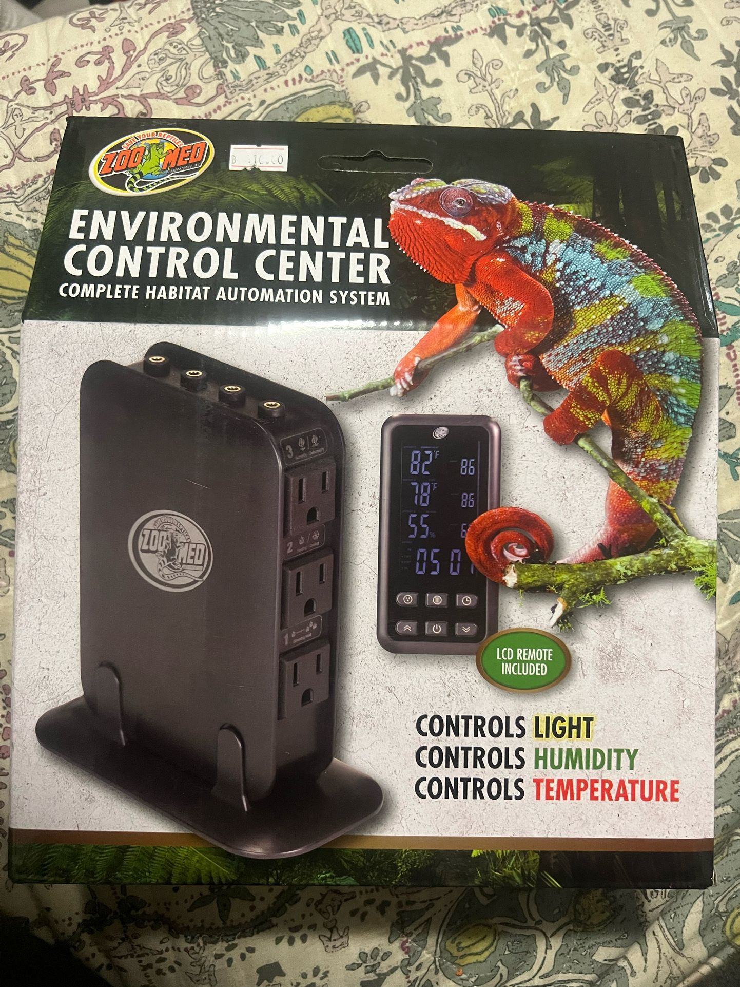 Environmental Control Center For Reptiles