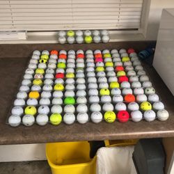 Golf balls.