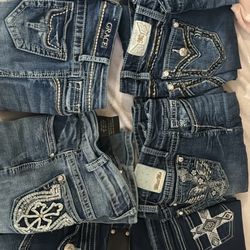 Girl Boot Cut Jeans Size 8