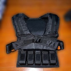 Adjustable Weight Vest With Iron Weights 