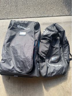 Uppa baby travel cases and rain covers