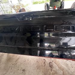 Black Chevy Tailgate 