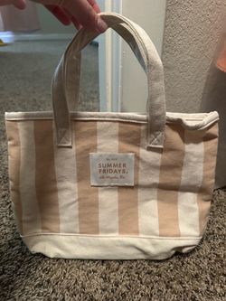Summer Fridays mini tote