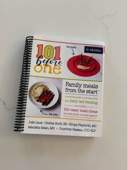 101 Before One Cookbook