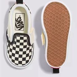 Toddler Checker Vans 