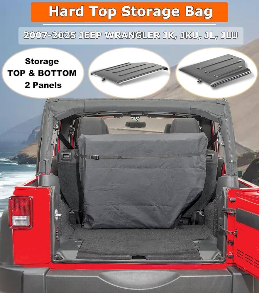 Jeep Wrangler Freedom Top Storage Bag