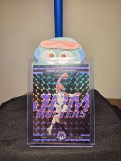 Giannis Antetokounmpo Mosaic Jam Masters Holo Card /175