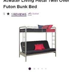 Bunk Bed With Futon Underbed