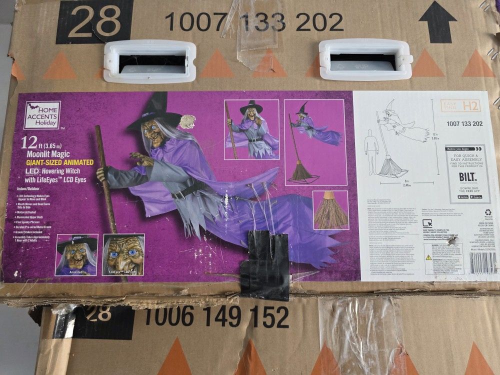 12 Ft Floating Witch