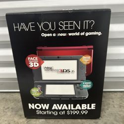 3dsxl Sign From GameStop 