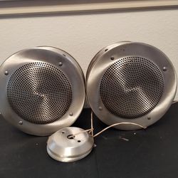 Two Old Speakers From Sears Garage