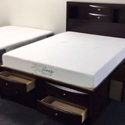 Memory Foam King Queen Twin Full Mattress
