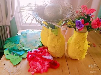 Decoracion nueba para fiesta hawaiana