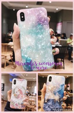 iPhone XS and iPhone 📲 8 plus cases marble cases