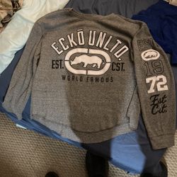 Ecko Unltd Thermal Type Pull Over/ Sweater 