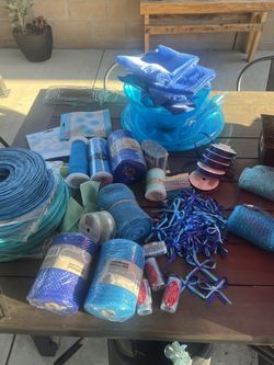 Blue Decorations
