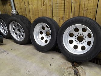 Dually wheels, 20s front 19.5 outers,16s inner
