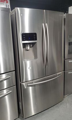 Samsung 3-Door Stainless Steel Fridge
