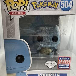 Diamond Squirtle Funko Pop