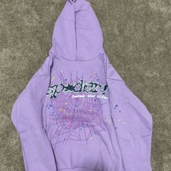Light Purple Sp5der Hoodie