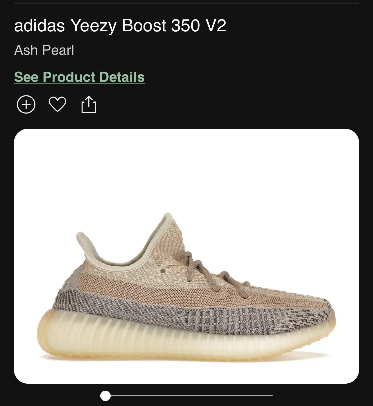 adidas Yeezy Boost 350 V2 Ash Pearl