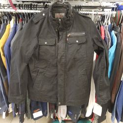 Levi's  Original  Style  Black  Jacket Size M 