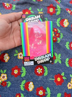 Schylling NeeDoh Dream Drop Pink Glitter Sensory Squishy NEW