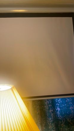 Digital projection screen