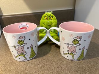2 Grinch Christmas Mugs - How The Grinch Stole Christmas - Kitchen - Mugs - NEW