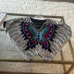 Beautiful sequence, butterfly top