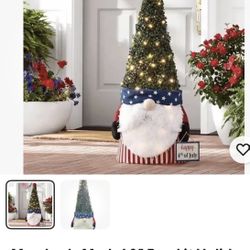 Member's Mark 40" Pre-Lit Holiday Americana Gnome - 4th of July