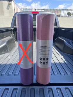 NEW PINK Yoga Mat Extra Thick 1/3'' Non Slip Yoga Mats, Eco Friendly TPE Fitness Exercise Mat w/Carrying Sling & Storage Bag