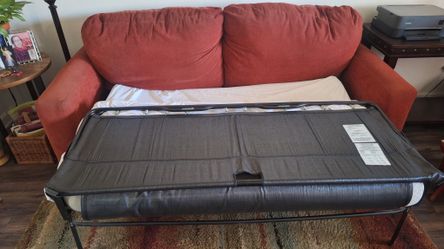 Sleeper sofa and love seat