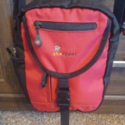 Sherpani Pica Burgundy Black Crossbody Purse Bag Travel Outdoor